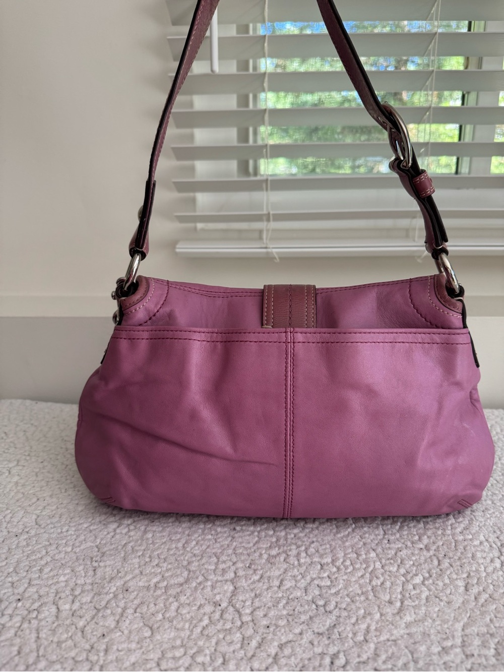 Coach Y2K Pink Soho Flap Shoulder Bag F15204 - Picture 3 of 15
